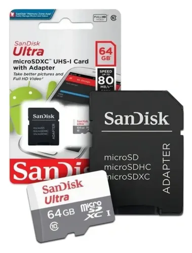 Cartão de memória 64gb 