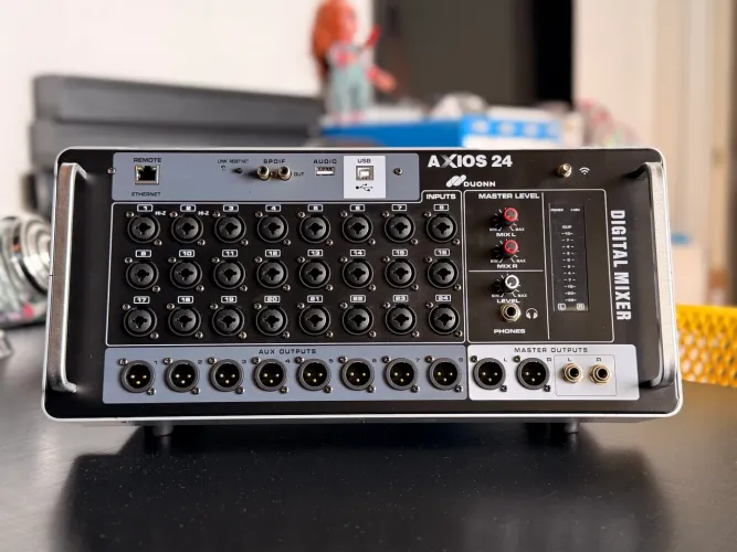 MESA DE SOM DIGITAL AXIOS 24 CANAIS