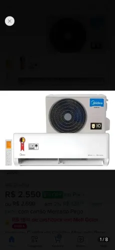 Ar condicionado inverter midea ecomaster