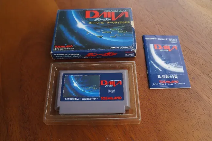 DAIVA - Jogo original para FAMICOM / NINTENDINHO / NES