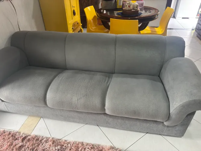 CONJUNTO DE SOFÁ SEMI NOVO