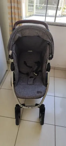 VENDO CARRINHO + BEBÊ CONFORTO ABC DESIGN