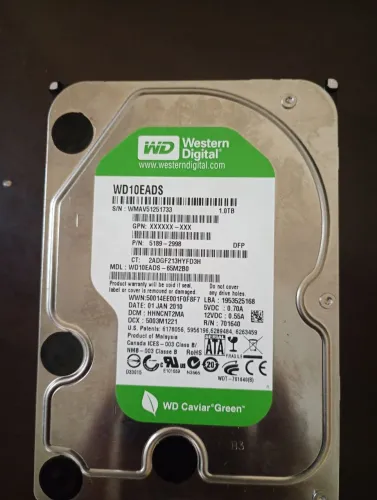 Vendo HD sata 1 tera saudável