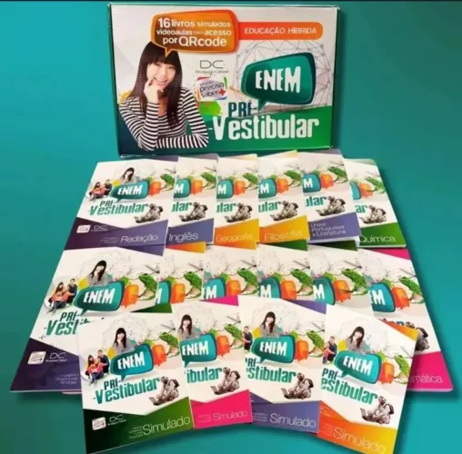 LIVROS PARA PRÉ VESTIBULAR - ENEM (DC- PROJETO PRECISO SABER +)
