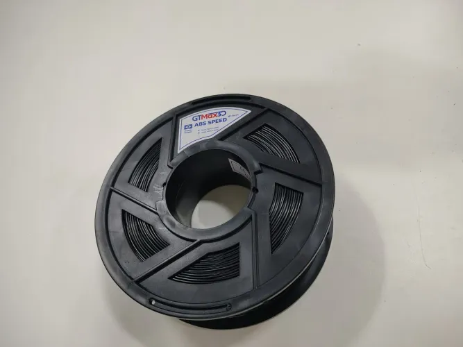 Filamento Abs speed 1.75mm preto gtMax3D