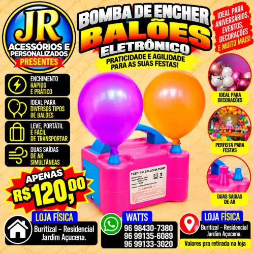 Bomba de encher BALÕES