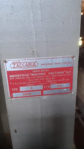 BENEFICIADORA DESCASCADOR DE ARROZ ZACCARIA SEMINOVA