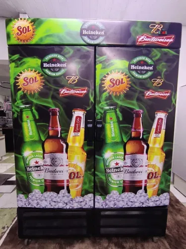 Freezer vertical cervejeira duas portas