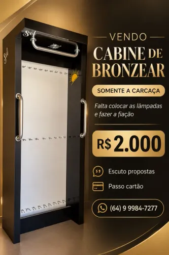 Equipamento para bronzeamento profissional