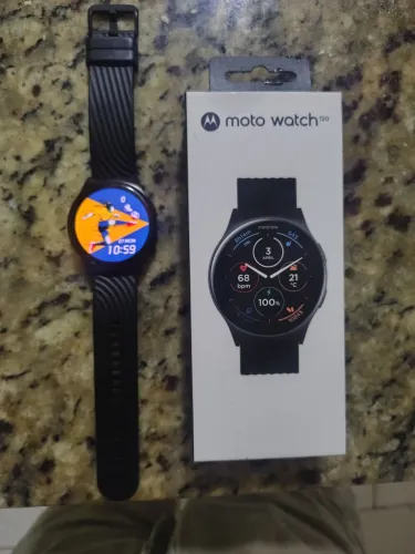 Moto watch Motorola estado de novo
