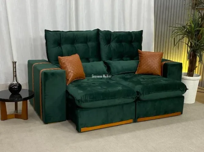 Sofás 2 e 3 Lugares, Retrátil, Reclinável, Chaise, Canto e Sob Medida.