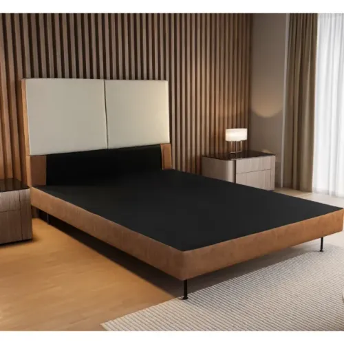 Cama Marte Casal com Cabeceira Paropas