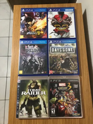 Lote de Jogos PS3 & PS4 - Envio Olx