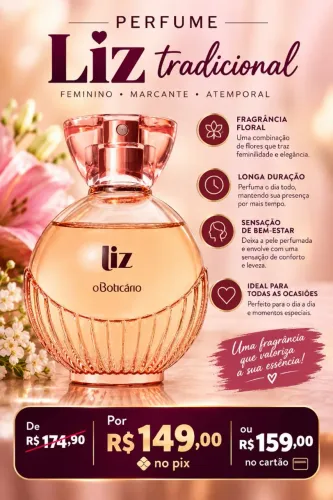 Liz tradicional (o boticário)
