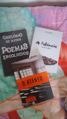 Kit literatura para vestibular: O ateneu + A falência + Poemas escolhidos