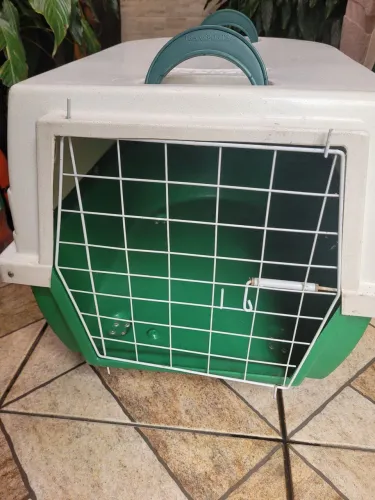 Caixa de transporte para caes até 20kg