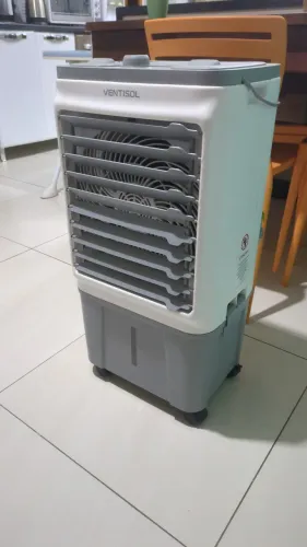 Climatizador Ar Frio Portátil Evaporativo 16 Litros Umidificador Ventisol Clin 16