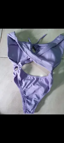 Bory lilás suplex com bojo tamanho G