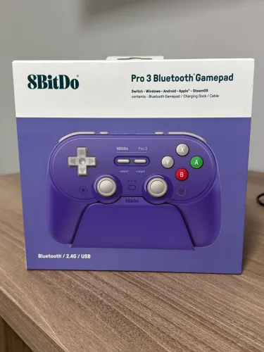 Controle Pro 3 Bluetooth 8BitDo Nintendo Switch , PC , Android , IOS