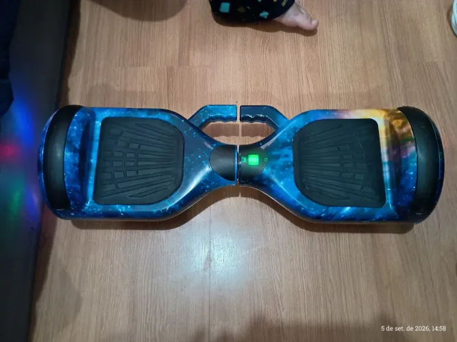 Hoverboard 6.5 polegadas, estampa Galaxy com bluetooth
