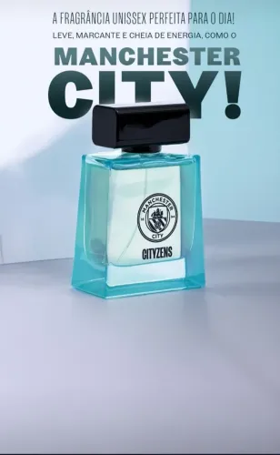 Perfume da marca Touti do "Manchester City "na caixa ?