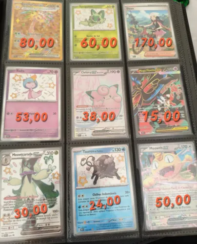Cartas pokémon tcg avulsa