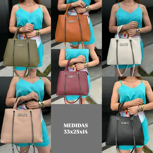 Bolsa Estilo Tote Grande Premium - Espaçosa, Elegante e Versátil