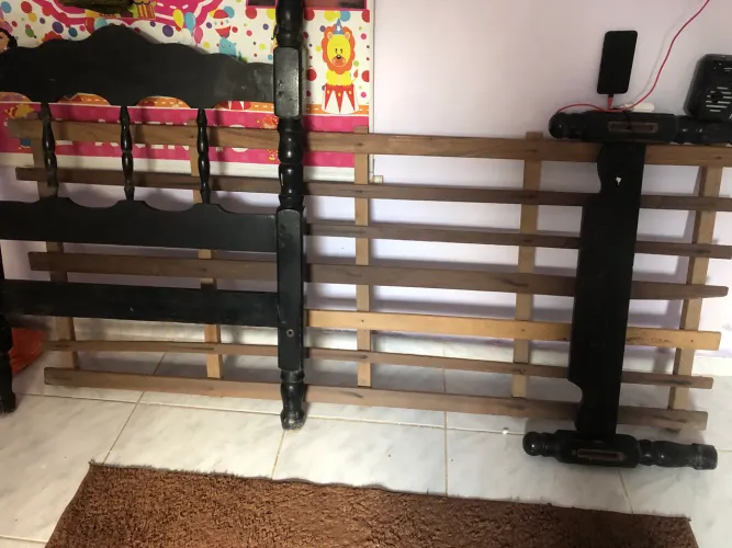 Armação cama solteiro