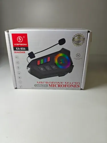 Microfone para Capacete