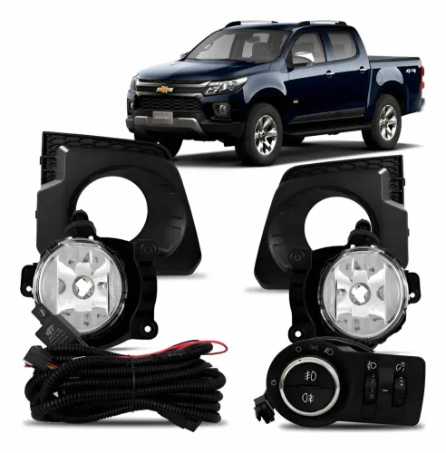Kit Farol Milha S10 2021 2022 2023 2024 M.original