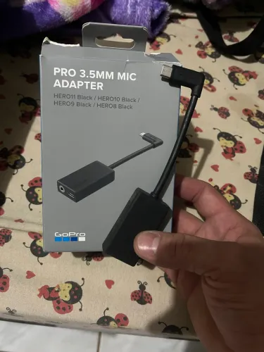 Adaptador para microfone externo GoPro HERO8 até a hero11