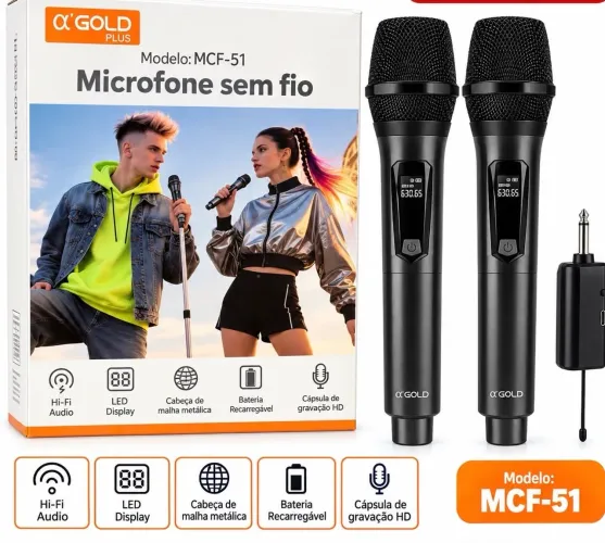 Microfone sem fio