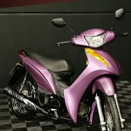 Honda Biz 100 ES 2013 Rosa