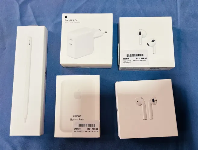 Caixa de equipamentos Apple