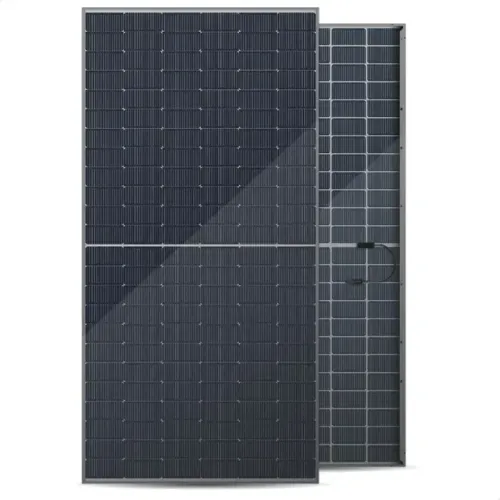 Painel Solar Módulo Bifacial Placa Fotovoltaica 575w Cinza
