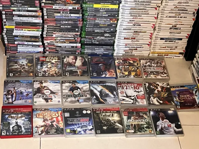 Jogos de ps3 40 cada