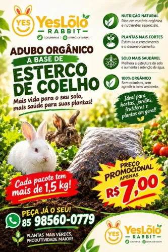 Adubo de coelho