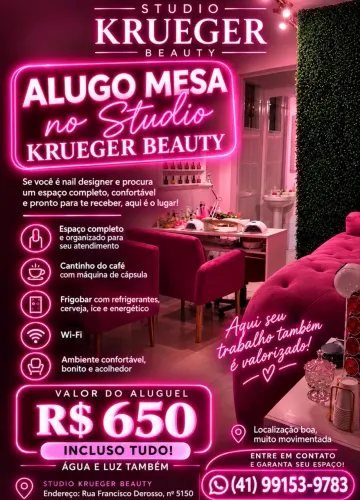Alugo Mesa para Nail Designer