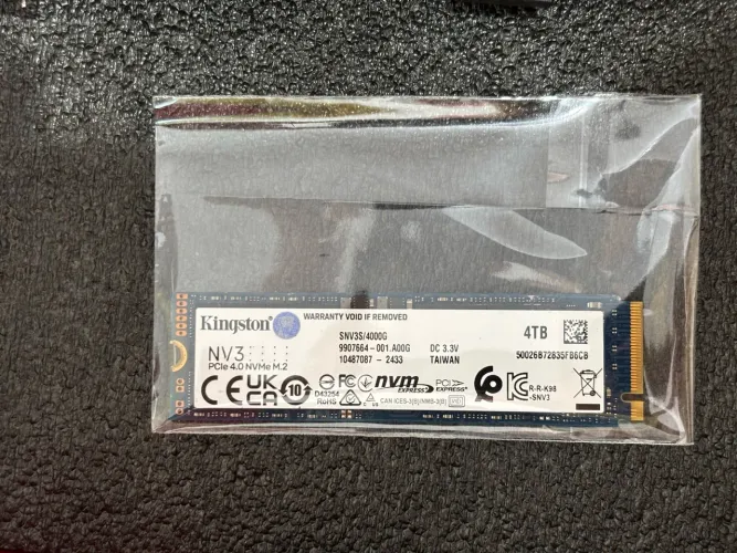 SSD kingston NV3 4tb