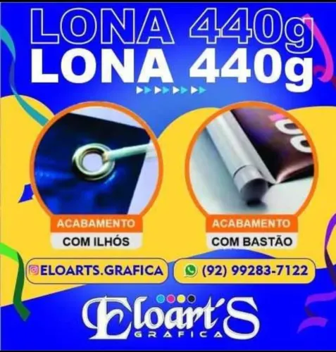 Lona ou Faixa - Impressão Digital