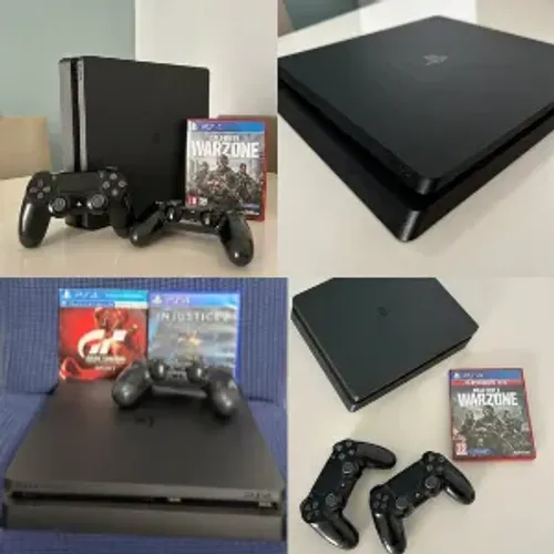 PlayStation 4 PS4 1TB Completo Controle + Jogos