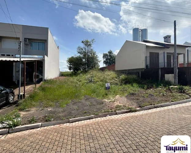 Terreno à venda em Santa Cruz do Sul-RS, bairro João Alves: 369,06 m² de área.