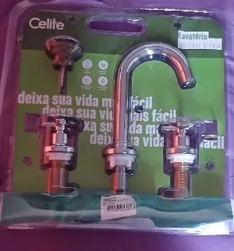 Torneira Misturador Banheiro Celite