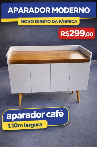 Aparador café buffet novo entrego
