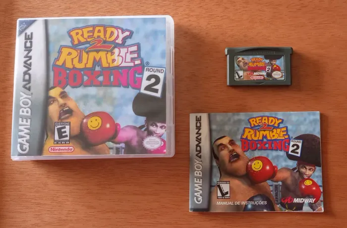 Jogo Ready Rumble Boxing GBA Game Boy Advance