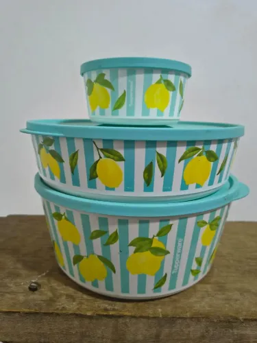 Kit Tupperware limão