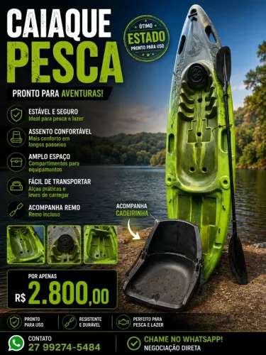 Caiaque Hunter Fishing
