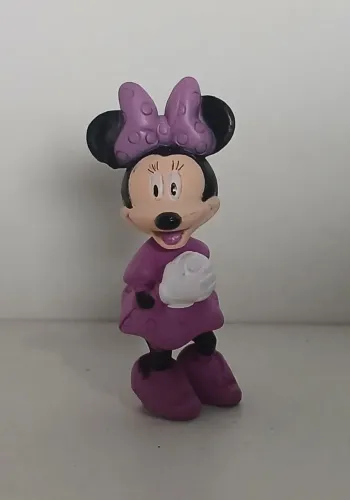 BONECA MINIATURA TURMA DO MICKEY MINNIE MINEY ORIGINAL DISNEY