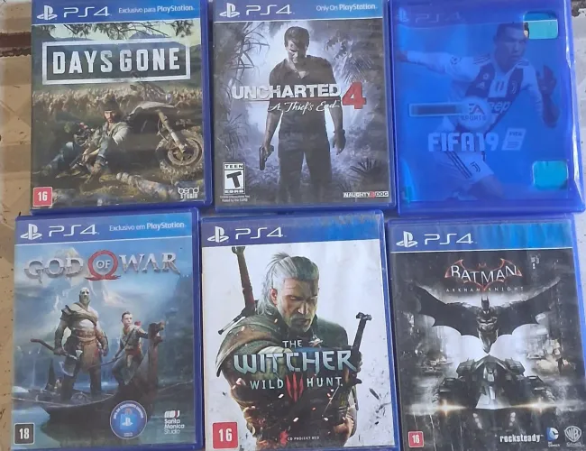 JOGOS DE PS4 SEMI NOVOS