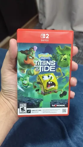 Jogo de Nintendo switch 2 - Bob esponja Titan das mares 